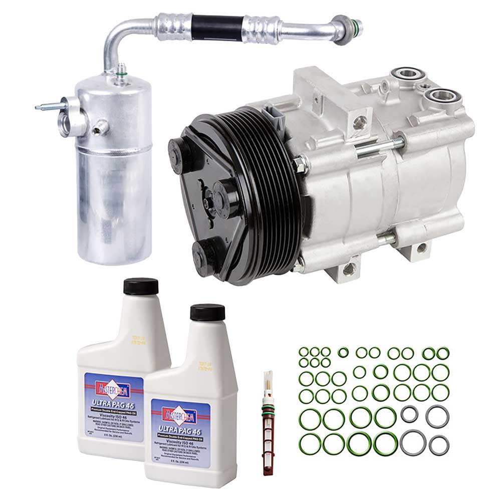 OEM 2018 GMC Sierra 3500 HD AC Compressor Kit 6.0L Eng.