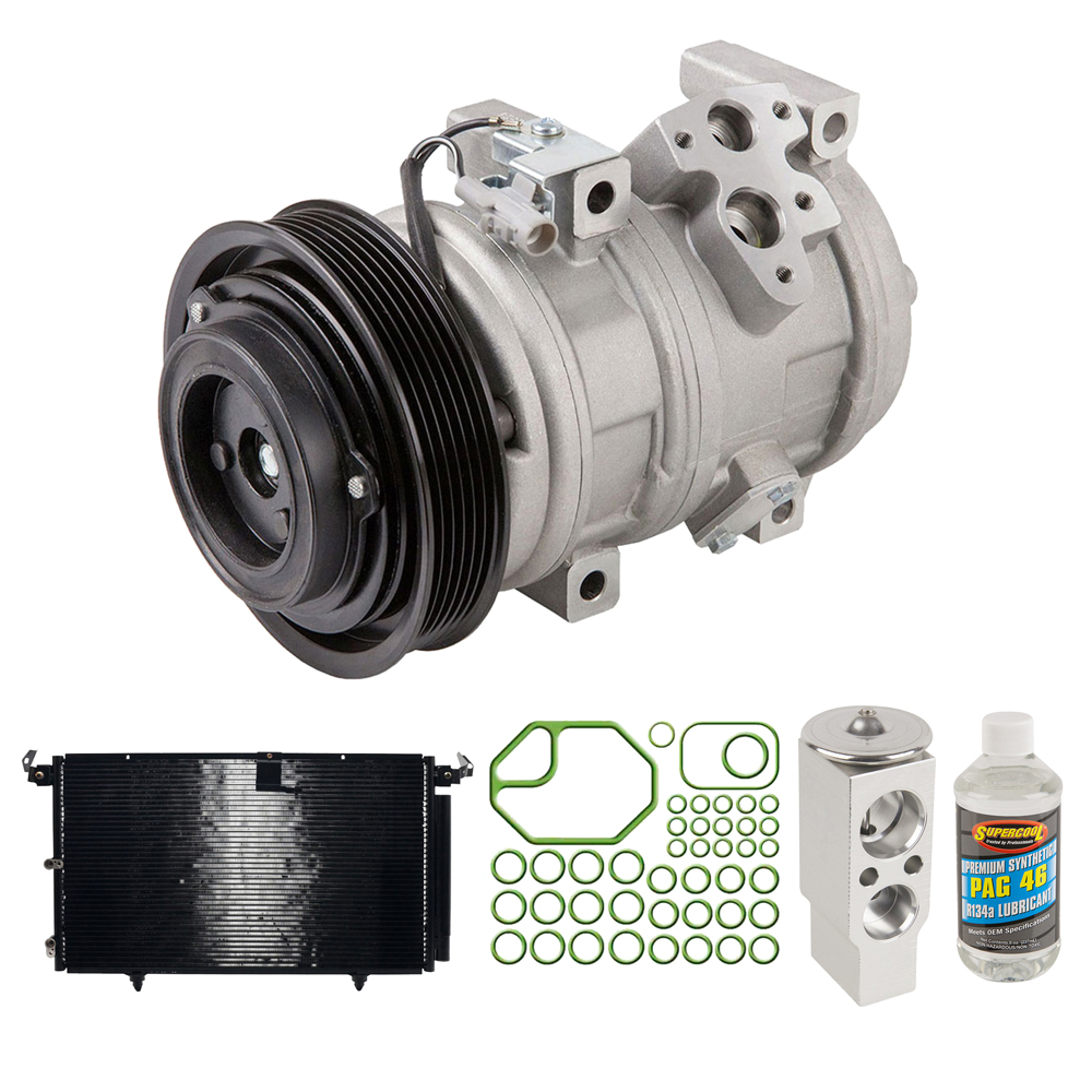 A/C Kit w/ AC Compressor Condenser & Drier For Lexus RX300 1999-2003 ...