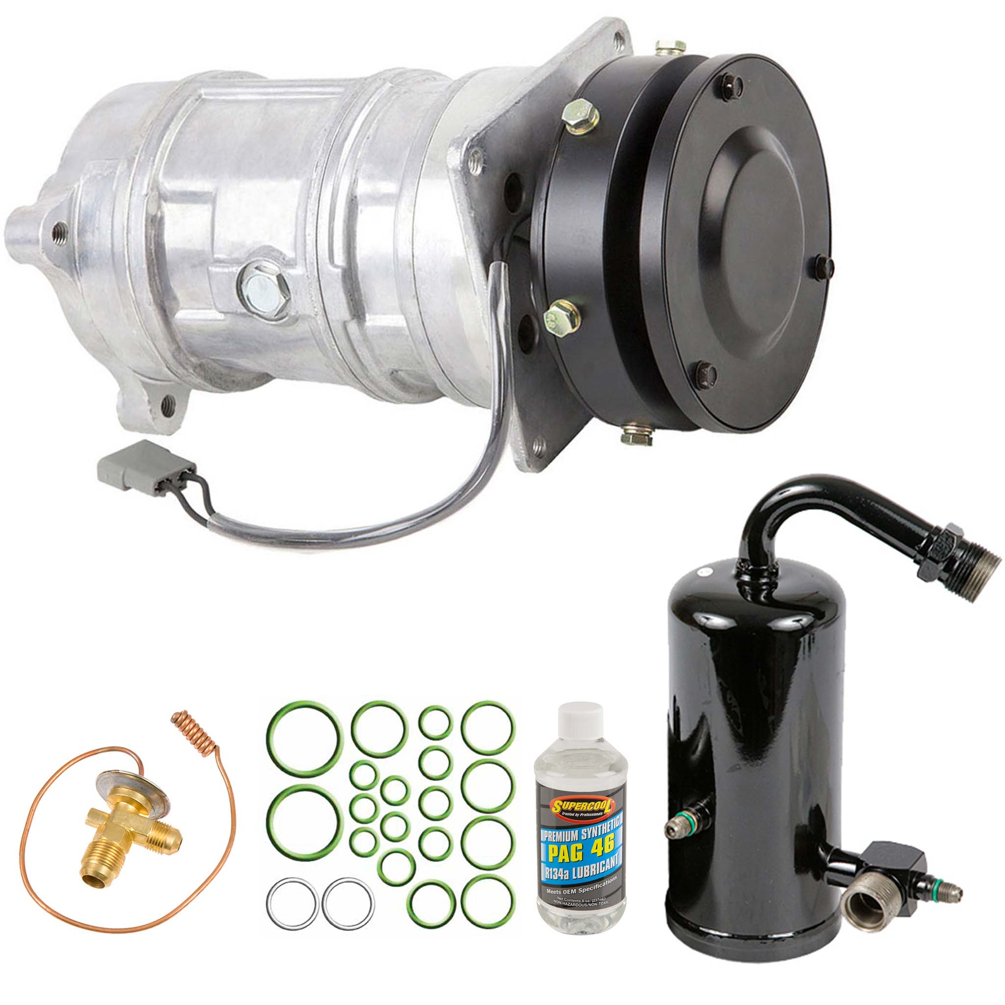 New 1976 Mercury Grand Marquis AC Compressor Kit FACTORY AC