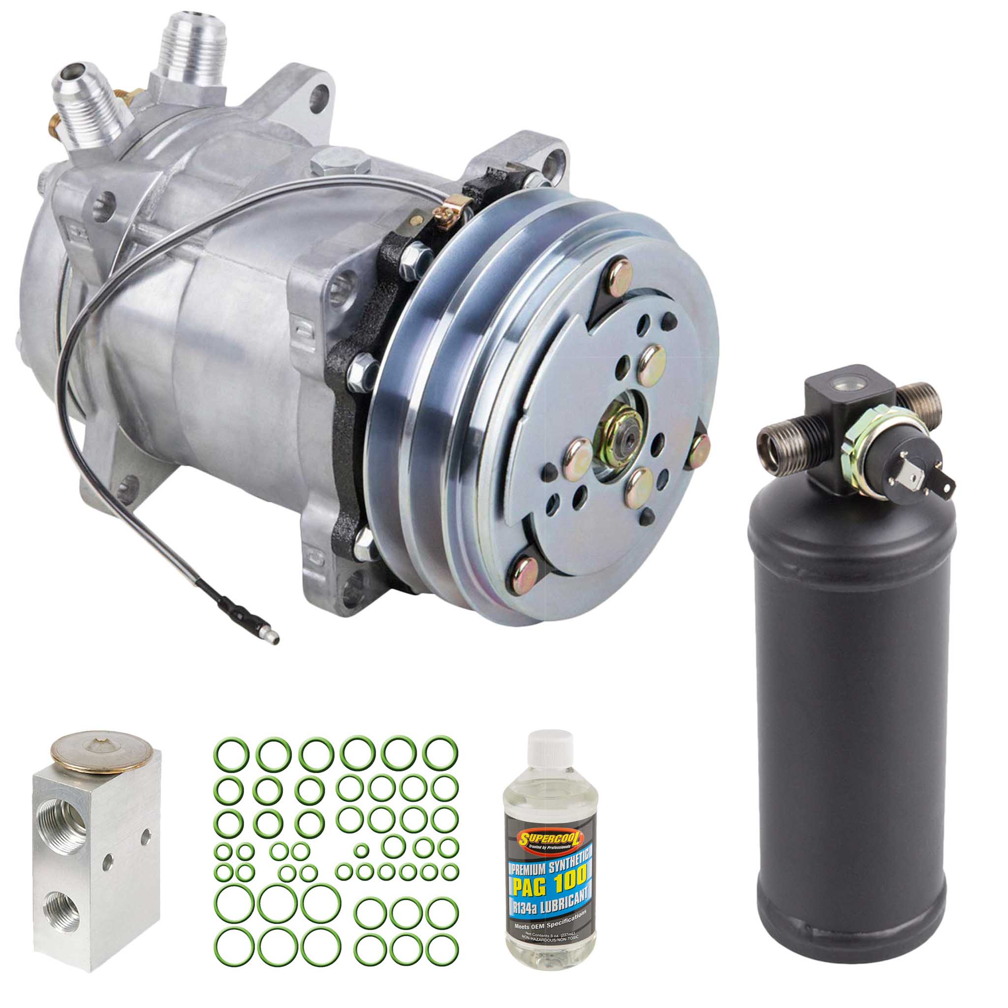 New 1977 Renault LeCar AC Compressor Kit All Models