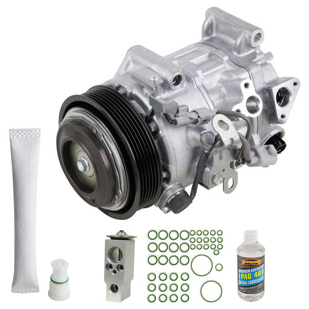 OEM 2018 Toyota RAV4 AC Compressor Kit Excl. Hybrid – FWD – Japan Built