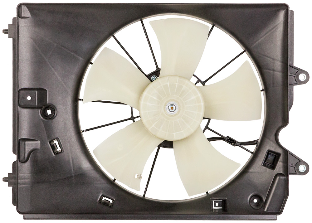 New 2013 Acura MDX Car Radiator Fan - Right Radiator Fan Assembly - Right - Without Controller