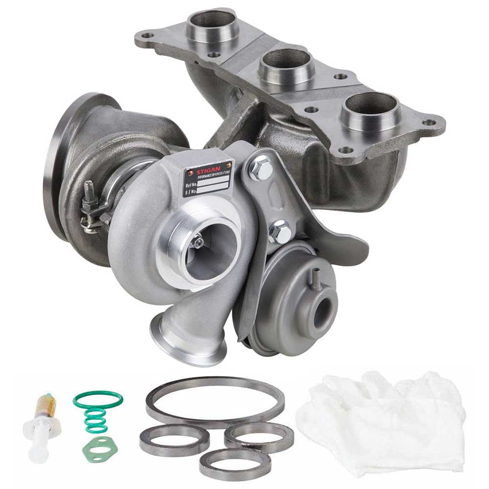 Stigan New Turbocharger 2009 BMW 335i xDrive Rear [Cylinders 4 Through 6]