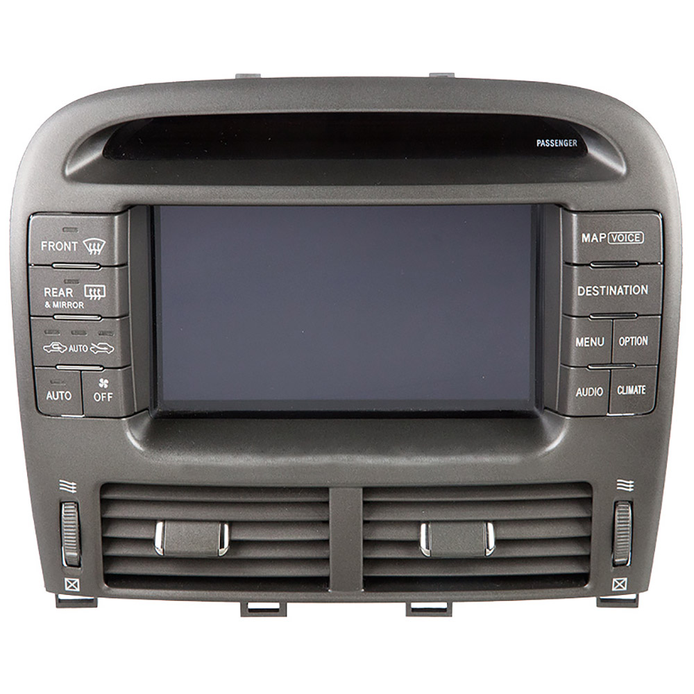 2004 Lexus LS430 GPS Navigation System In-Dash Navigation Unit [OEM 86111-50110 86111-50150 or 86111-50151]