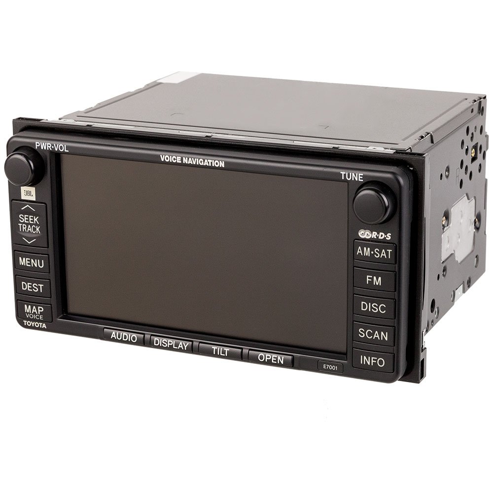 2006 Toyota Camry GPS Navigation System In-Dash Navigation Unit with Face Code E7001 [OEM 86120-33590 or 86120-06170]