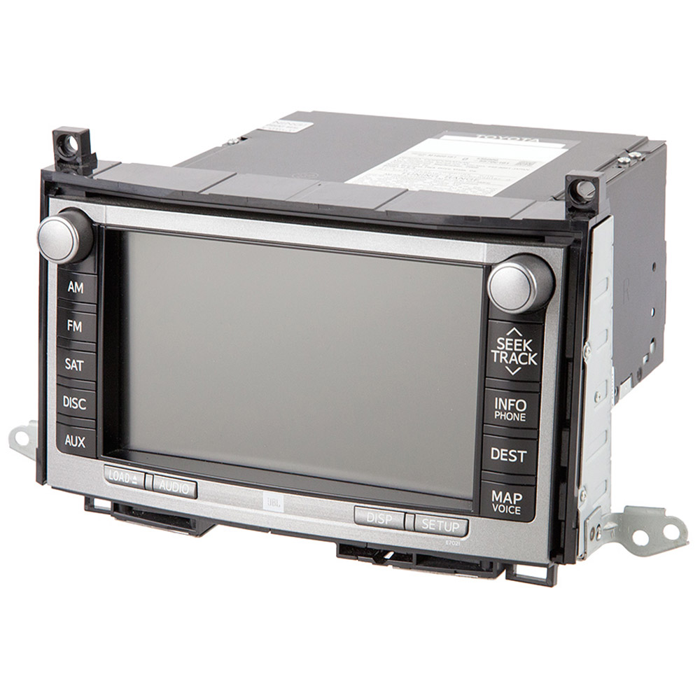 2009 Toyota Venza GPS Navigation System In-Dash Navigation Unit with Face Code E7021 [OEM 86120-0T060 or 86120-0T061]