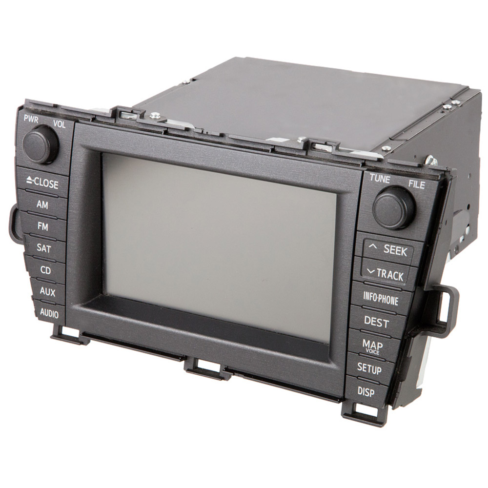 2010 Toyota Prius GPS Navigation System In-Dash Navigation Unit with JBL XM Radio and Face Code E7022 [OEM 86120-47390]