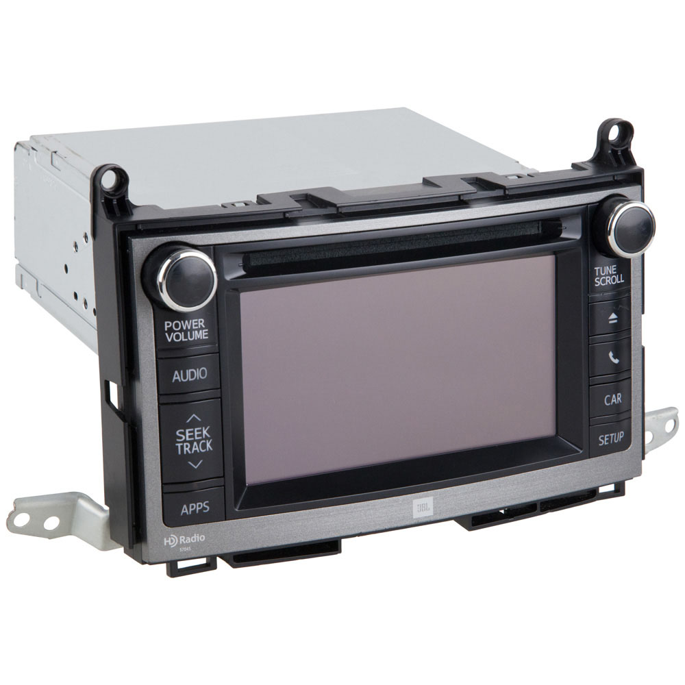 2014 Toyota Venza GPS Navigation System In Dash Navigation Unit - Face Code 510020