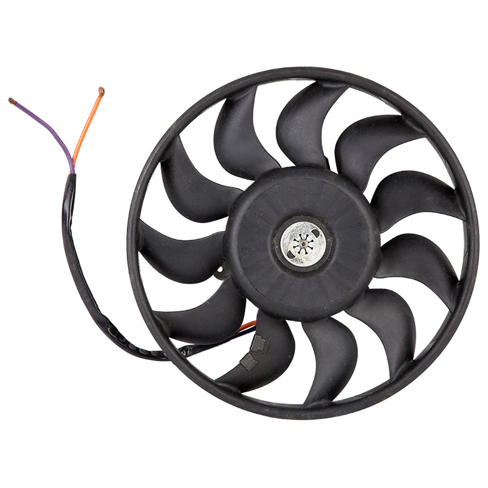 New 2009 Audi A4 Car Radiator Fan - Right Right Side - Cabriolet Models