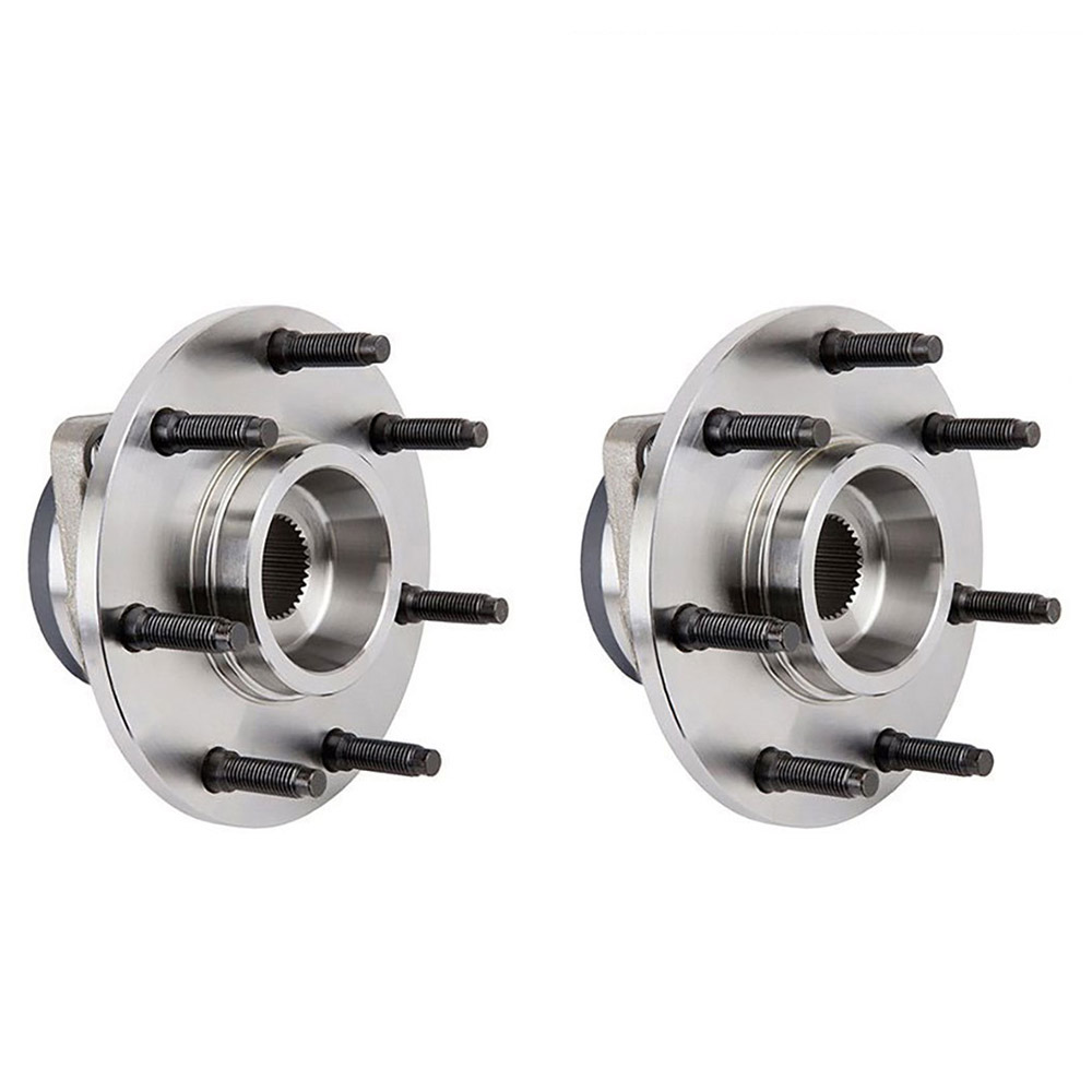 New 2008 Honda Civic Wheel Hub Assembly Kit - Front Pair Pair of Rear Hubs - Front Wheel Drive - Sedan Models