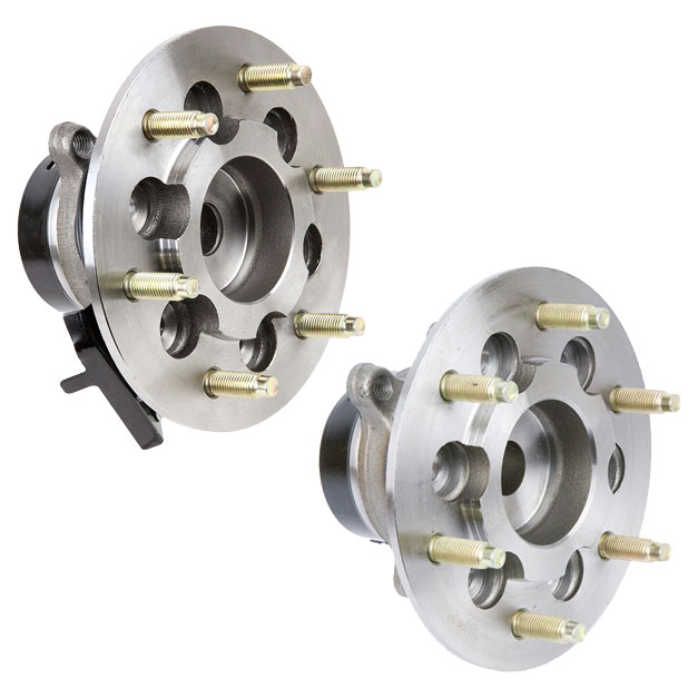 New 2007 GMC Canyon Wheel Hub Assembly Kit - Front Pair Pair of Front Wheel Hubs - RWD Models with Z71 pkg