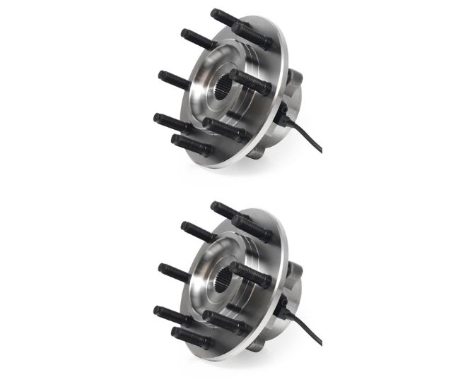 New 2003 Dodge Ram Trucks Wheel Hub Assembly Kit - Front Pair Pair of Front Hubs - 2500 Models - 4WD