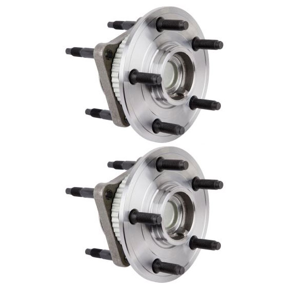 New 2007 Jeep Commander Wheel Hub Assembly Kit - Rear Pair Pair of Rear Wheel Hubs - RWD Models