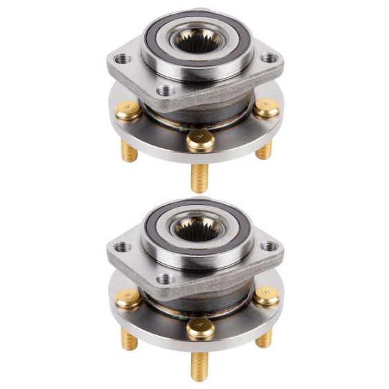 New 2009 Subaru Legacy Wheel Hub Assembly Kit - Front Pair Pair of Front Wheel Hub Assemblies