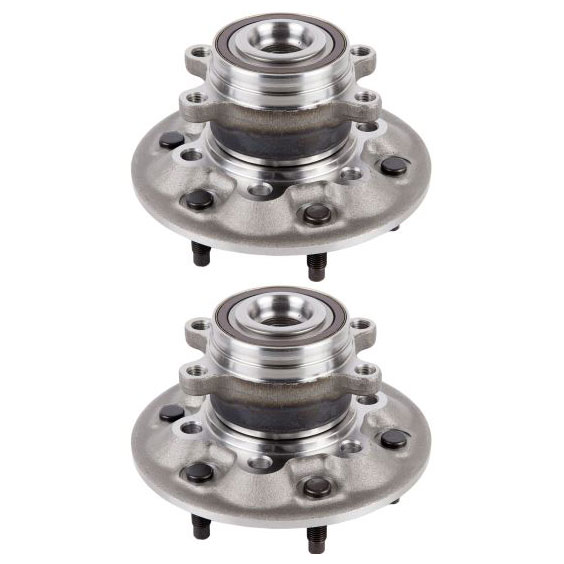 New 2009 GMC Canyon Wheel Hub Assembly Kit - Front Pair Pair of Front Hubs - RWD Models