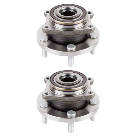 New 2010 Dodge Avenger Wheel Hub Assembly Kit - Front Pair Pair of Front Hubs-ABS Models
