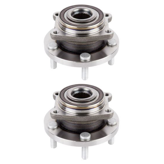 New 2009 Chrysler Sebring Wheel Hub Assembly Kit - Front Pair Pair of Front Hubs- ABS Models