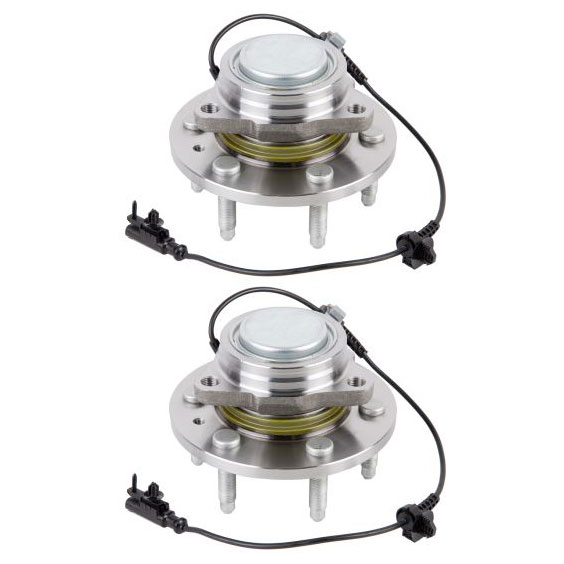 New 2010 GMC Yukon XL 1500 Wheel Hub Assembly Kit - Front Pair Pair of Front Hubs - 2WD Models