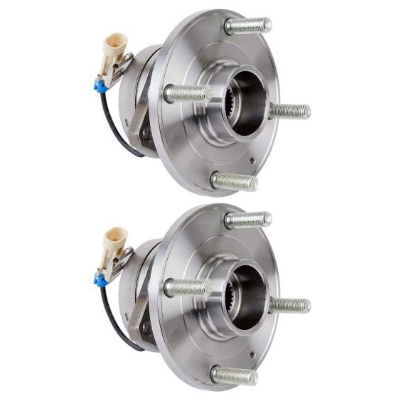 New 2004 Suzuki Verona Wheel Hub Assembly Kit - Front Pair Pair of Front Hubs - Models with 4-Wheel ABS