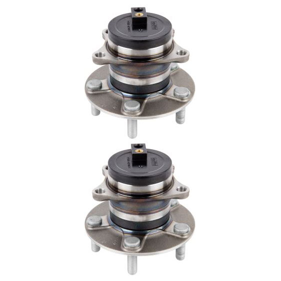 New 2007 Mazda CX-7 Wheel Hub Assembly Kit - Front Pair Pair of Front Hubs - Front Wheel Drive
