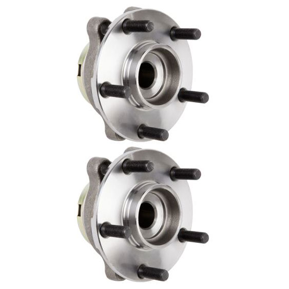New 2005 Infiniti FX35 Wheel Hub Assembly Kit - Front Pair Pair of Front Hubs- Rear Wheel Drive Models