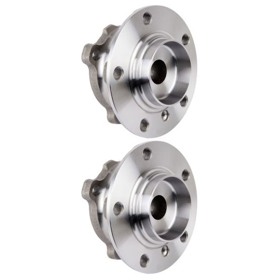 New 2004 BMW 760 Wheel Hub Assembly Kit - Front Pair Pair of Front Hubs- I Models