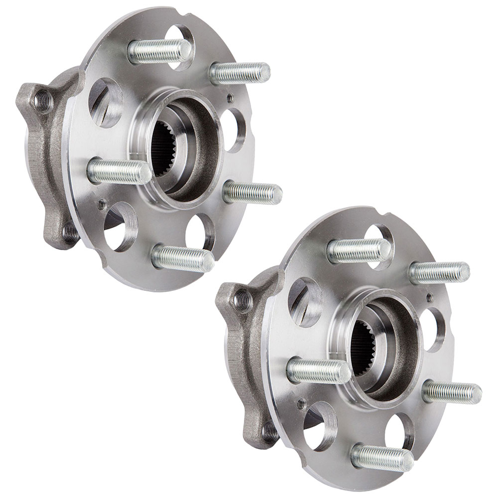 New 2011 Acura RDX Wheel Hub Assembly Kit - Rear Pair Pair of Rear Hubs- All Models