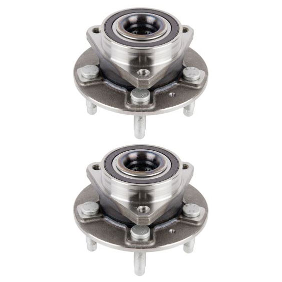 New 2014 Cadillac CTS Wheel Hub Assembly Kit - Front Pair Pair of Front Hubs - AWD