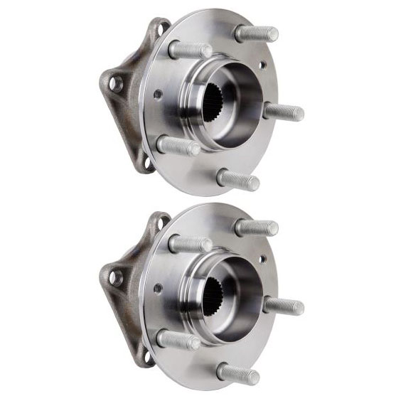 New 2007 Mazda CX-7 Wheel Hub Assembly Kit - Rear Pair Pair of Rear Hubs - All Wheel Drive