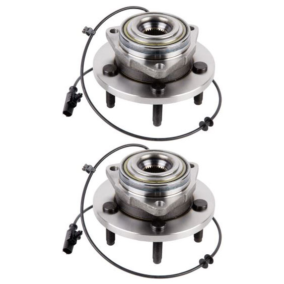 New 2005 Dodge Durango Wheel Hub Assembly Kit - Front Pair Pair of Front Hubs - All Models