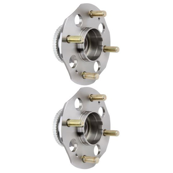 New 1997 Acura TL Wheel Hub Assembly Kit - Rear Pair Pair of Rear Hubs - FWD Models with L5 2.6L 2451cc Engine