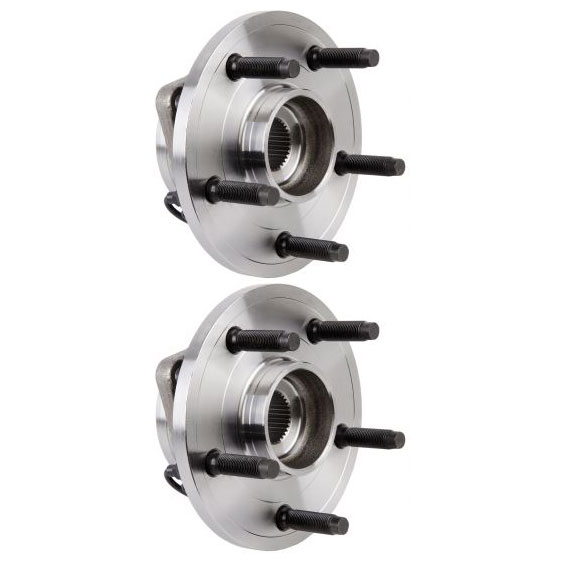 New 2008 Chrysler Aspen Wheel Hub Assembly Kit - Front Pair Pair of Front Hubs- All Models