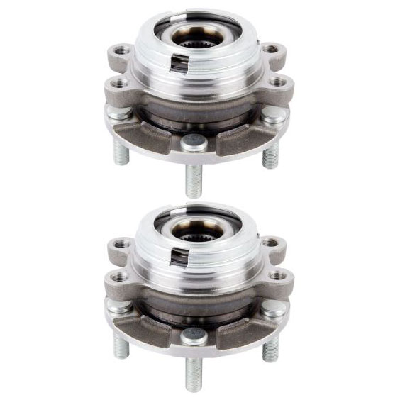 New 2011 Nissan Maxima Wheel Hub Assembly Kit - Front Pair Pair of Front Hubs - All Models