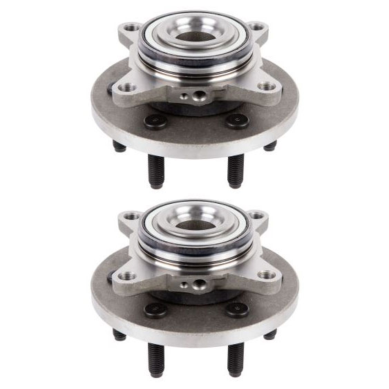 New 2010 Lincoln Navigator Wheel Hub Assembly Kit - Front Pair Pair of Front Hubs- All Rear Wheel Drive Models