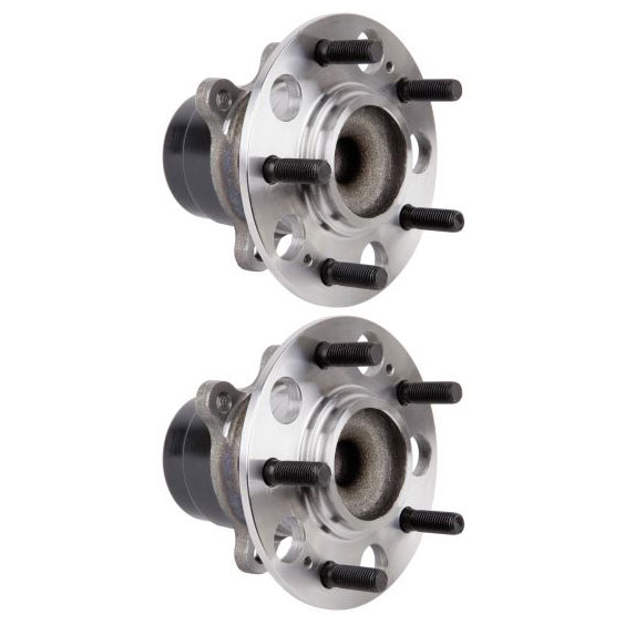 New 2011 Hyundai Elantra Wheel Hub Assembly Kit - Rear Pair Pair of Rear Hubs- All Models