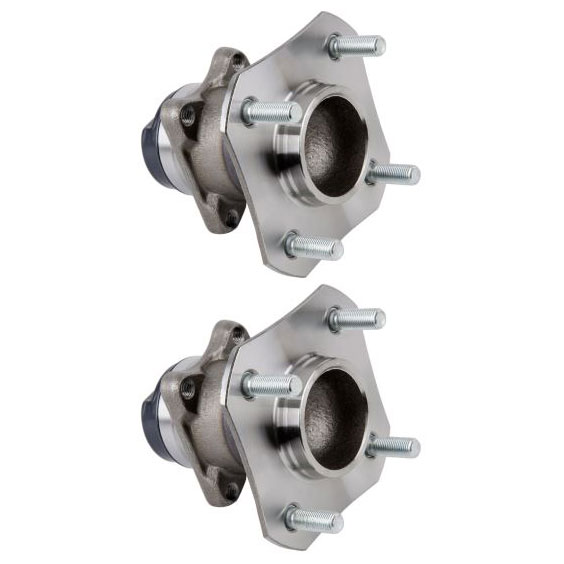 New 2011 Nissan Versa Wheel Hub Assembly Kit - Rear Pair Pair of Rear Hubs- Non-ABS Models