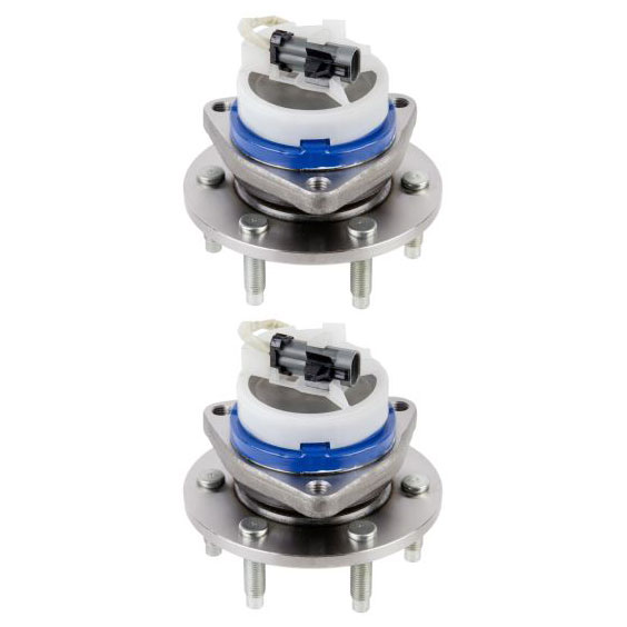New 2008 Chevrolet Uplander Wheel Hub Assembly Kit - Rear Pair Pair of Rear Hubs- 3 Hole Triangular Flange