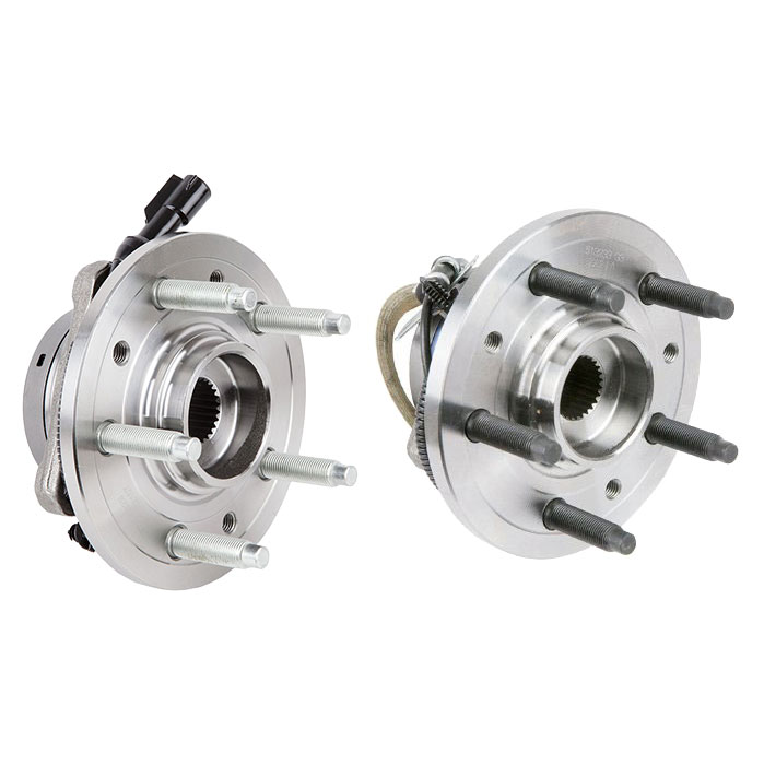 New 2004 Ford Freestar Wheel Hub Assembly Kit - Front Pair Pair of Front Hubs - FWD Models with 4 Wheel ABS