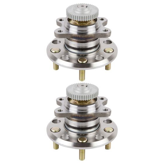 New 2007 Kia Optima Wheel Hub Assembly Kit - Rear Pair Pair of Rear Hubs - Four Wheel ABS Models