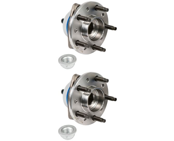 New 1999 Chevrolet Malibu Wheel Hub Assembly Kit - Front Pair Pair of Front Hubs - All Models