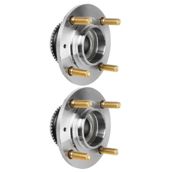 New 2004 Mitsubishi Lancer Wheel Hub Assembly Kit - Rear Pair Pair of Rear Hubs - LS and OZ RALLY Models