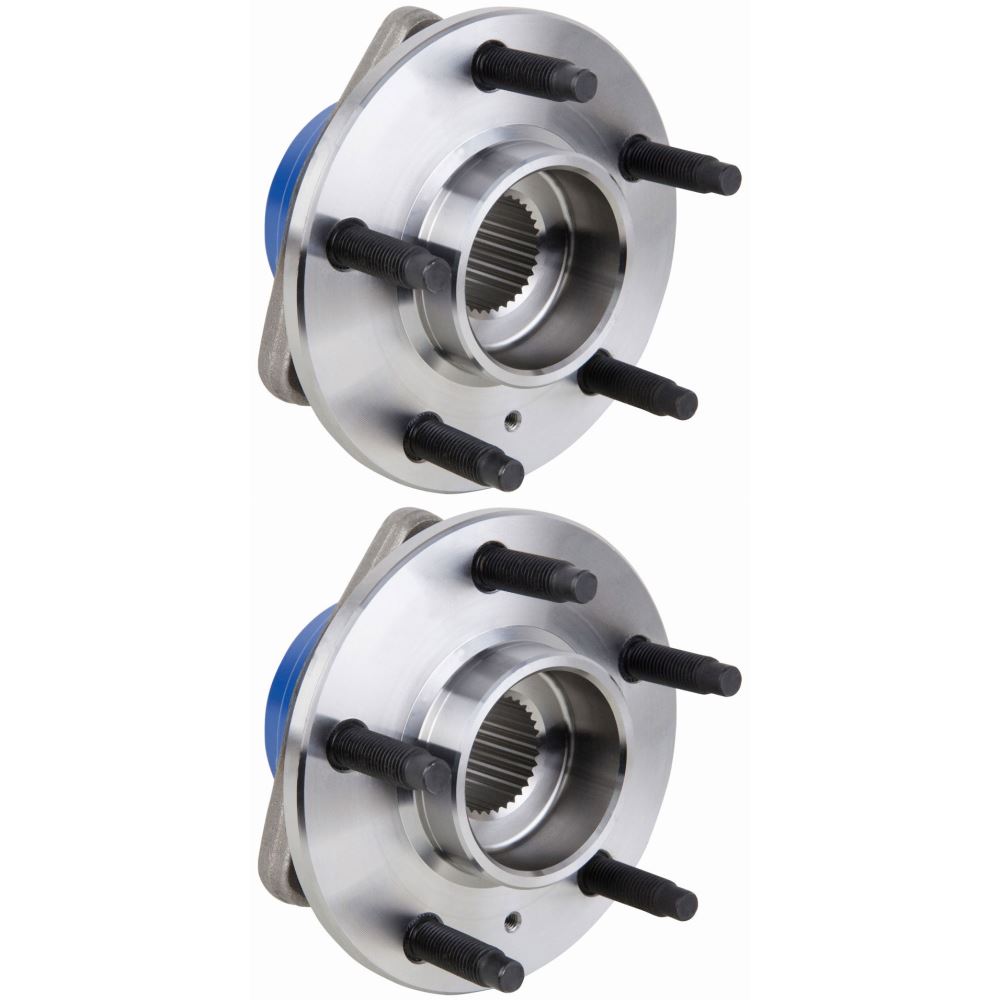 New 2005 Chevrolet Venture Wheel Hub Assembly Kit - Front Pair Pair of Front Hubs - 2WD Models without ABS