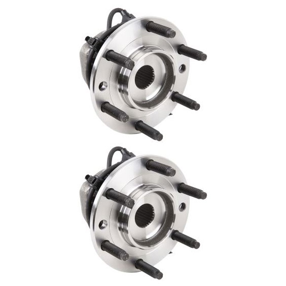 New 2007 Isuzu Ascender Wheel Hub Assembly Kit - Front Pair Pair of Front Hubs - All Models