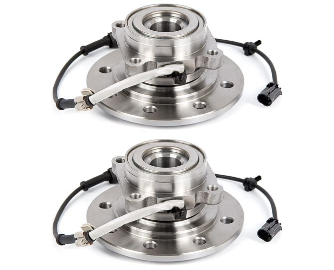 New 1998 GMC Pick-up Truck Wheel Hub Assembly Kit - Front Pair Pair of Front Hubs - K1500 4WD Models with 8 Stud Hub [Old Body Style]