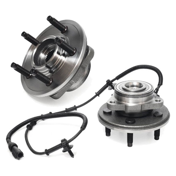 New 2003 Mercury Mountaineer Wheel Hub Assembly Kit - Front Pair Pair of Front Hubs - 2WD Models