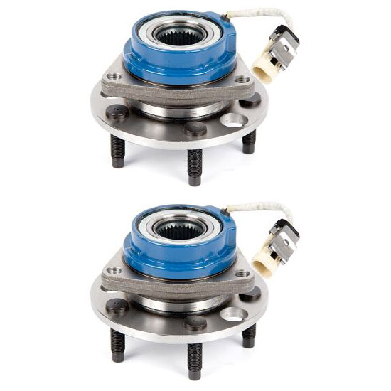 New 2005 Pontiac Montana Wheel Hub Assembly Kit - Front Pair Pair of Front Hubs - All Models with ABS