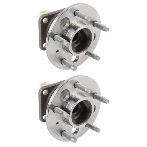New 2002 Chevrolet Venture Wheel Hub Assembly Kit - Rear Pair Pair of Rear Hubs - FWD with Rear Disc