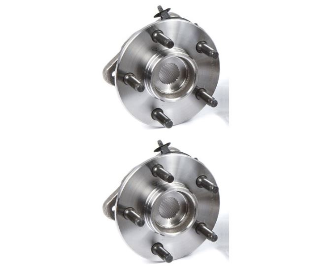 New 2000 Mercury Mountaineer Wheel Hub Assembly Kit - Front Pair Pair of Front Hubs - 4WD Models