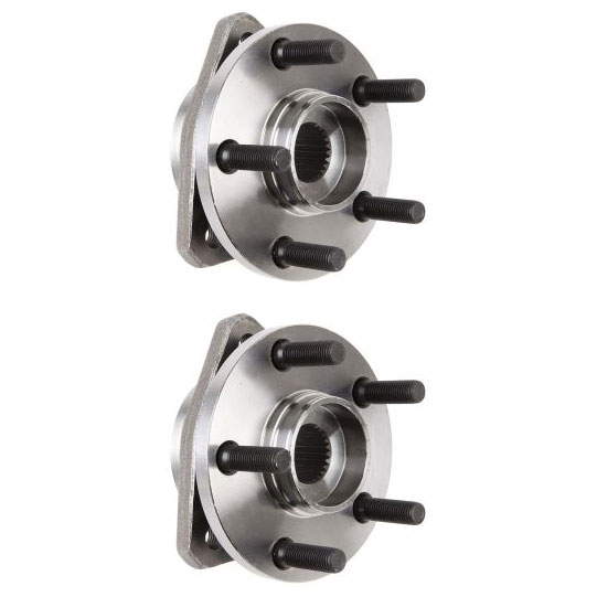 New 2000 Dodge Stratus Wheel Hub Assembly Kit - Front Pair Pair of Front Hubs - All Models