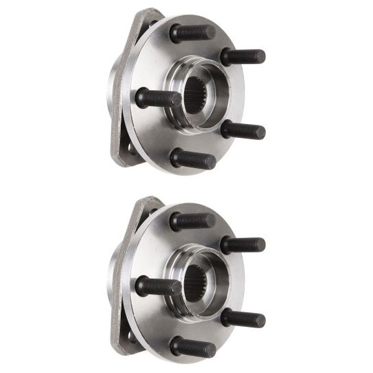 New 2000 Dodge Stratus Wheel Hub Assembly Kit - Front Pair Pair of Front Hubs - All Models